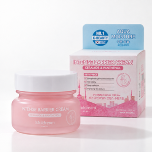 Crème à la céramide Muldream, crème hydratante et apaisante pour le visage, vegan coréenne, avec panthénol pour les peaux sèches et sensibles, femmes, 60 ml - Product Image 1