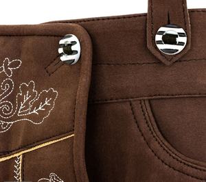 BAVARIA ANTIK TRACHTEN LEDERHOSEN HERREN OKTOBERFEST KURZ LEDERHOSE 2025 - Product Image 2