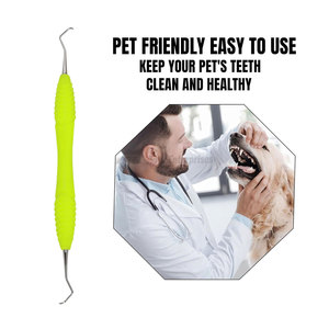 Plaque Remover Tartar Scraper Manual Stainless Steel Double-Ended Dental Instrument for Dentist and Pet Use - Product Image 5