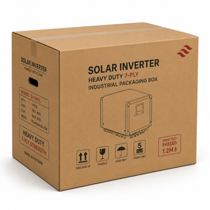 Caja de Embalaje Industrial Resistente de 7 Capas para Inversor Solar - Product Image 1