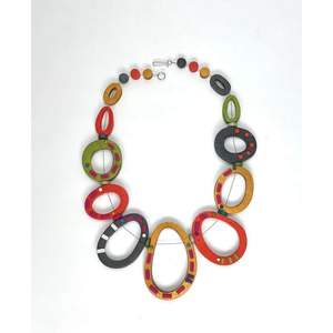 Collier en résine unique, bijoux de mode faits à la main avec mots-clés - Collier en résine unique, bijoux de mode faits à la main - Product Image 1