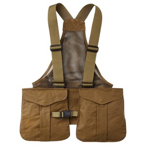 กระเป๋าคาดหน้าอกแบบปรับได้สำหรับล่าสัตว์ ทำจากผ้าแคนวาส พร้อมช่องด้านหน้าคู่ สายสะพายไหล่สไตล์วินเทจ สำหรับตกปลา เดินป่า และอุปกรณ์กลางแจ้ง - Product Image 1