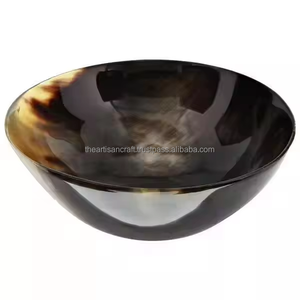 Tazón de Cuerno Natural Ecológico Hecho a Mano, Tazón Decorativo Moderno y Único para Servir Bocadillos, Ensaladas y Exhibir Artículos - Product Image 6