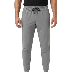 Custom Sporty <b>Men's</b> Gym <b>Joggers</b> 100% Cotton Breathable Lightweight Elastic Waist Athletic Sweatpants - Product Image 1