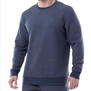 Sudadera con Capucha para Hombre, 100% Algodón, Sólida, de Invierno, OEM, Disponible en Stock, Logotipo Personalizado Bordado, Tejido de Punto, Sudadera Lisa - Product Image 1