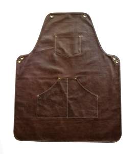 Delantal de Soldadura de Cuero Vacuno de Primera Calidad, Resistente, para Protección Corporal Industrial, Construcción y Soldadores - Product Image 6