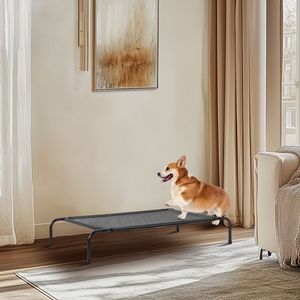 Cuccia per Animali da Esterno 110 cm P x 66 cm L x 20 cm A, Resistente e Impermeabile - Product Image 4