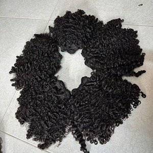 Vague profonde lâche bouclée birmane paquet naturel vietnamien cheveux humains Double dessiné cuticule Extensions de cheveux cheveux bruts prix de gros - Product Image 5