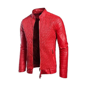 Leather <b>Jacket</b> Premium Hooded Leather Outerwear Soft Comfortable Fashion OEM Factory Wholesale Production - Product Image 1