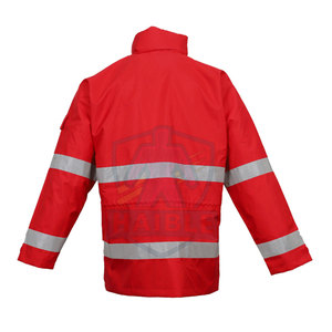 Veste de travail haute visibilité légère et respirante, imperméable, personnalisable pour hommes – Vente en gros à chaud - Product Image 2