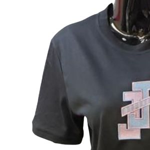 เสื้อยืดกราฟิกสีดำสำหรับผู้หญิง ลำลอง สตรีทแวร์ สวมใส่สบาย แฟชั่นนุ่มนวล เสื้อผ้าสำหรับใส่ทุกวัน - Product Image 5