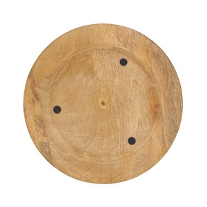 Premium <b>Wooden</b> Round Charger Plate Suitable For Kitchen <b>Dining</b> <b>Table</b> And Natural Finished <b>Rustic</b> Decorative Serving Base Plate - Product Image 2