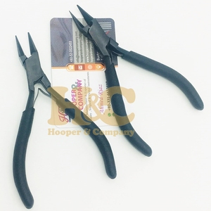 Nouvelles pinces à extensions capillaires noires, outil d'ouverture et de retrait, outil de coiffage pour boucles de cheveux, emballage durable avec logo, outils pour extensions capillaires - Product Image 1