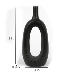 Jarrón de Cerámica Minimalista para Mesa, Acabado Mate, 16-24 Pulgadas de Altura, Decoración Hecha a Mano - Product Image 5
