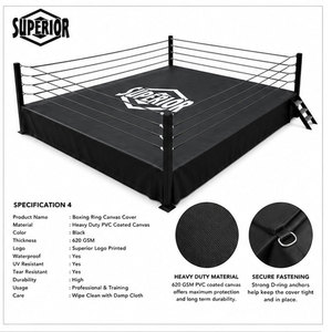 Lona Profesional Personalizada de Alta Calidad para Ring de Boxeo, Antideslizante, de Algodón Resistente, para Rings de MMA y Boxeo - Product Image 4