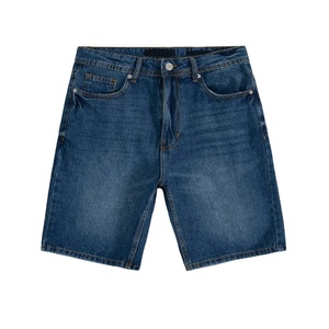 SHH INDUSTRIES 100% Cotton <b>Men's</b> Denim Shorts Windproof Eco-Friendly High Street Style Quick Dry Breathable Casual Solid Heavy - Product Image 1