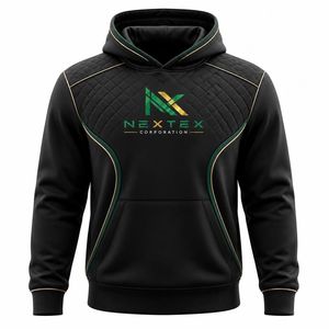 Sudadera con capucha de manga larga para hombre con bloques de color y bolsillo canguro - Product Image 2