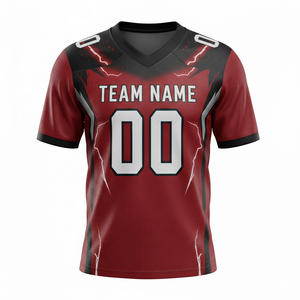 Camisetas de Fútbol Personalizadas para Adultos, Manga Corta, Transpirables, de Malla, de Secado Rápido, Antibacterianas, Opción de Talla Grande, Diseño Frontal - Product Image 5