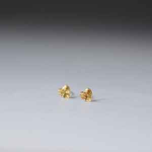 Boucles d'oreilles en forme de cœur en citrine, argent sterling, pierre de naissance de novembre, bijoux minimalistes, cadeau pour elle - Product Image 5