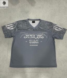 เสื้อยืดผู้ชายผ้าฝ้าย 100% ขายส่ง สกรีนโลโก้ได้ตามต้องการ สไตล์ฮิปฮอป คอกลม ระบายอากาศได้ดี แห้งเร็ว สำหรับผู้ใหญ่ - Product Image 2