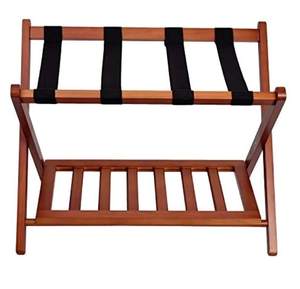 ชั้นวางกระเป๋าไม้ ชั้นวางของใช้ในบ้าน อุปกรณ์จัดเก็บของใช้ในบ้าน - Product Image 5