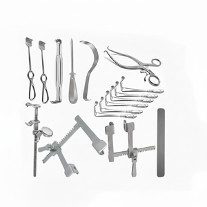 Retractor Instrument <b>Set</b> of 17pcs for Surgical Procedures, Retractor Surgery <b>Set</b> - Product Image 1