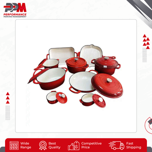 Juego de Utensilios de Cocina de Hierro Fundido de Diseño Moderno, 5 Piezas, Ecológico, Apto para Lavavajillas, Horno e Inducción, Suministro Directo de Fábrica, Mejor Calidad - Product Image 2