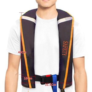 Gilet de sauvetage gonflable manuel pour adultes, profil bas, PFD jusqu'à 330 lb, supporte jusqu'à 330 lb - Product Image 3