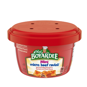 Chef Boyardee Mini Micro Ravioli di manzo 7.5 oz macchine per la produzione di prodotti a base di cereali - Product Image 1