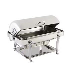 Calentador de Comida Tipo Buffet de Acero Inoxidable con Tapa, Recipiente para Calentar Sopa, Olla para Servir en Hoteles y Restaurantes - Product Image 6