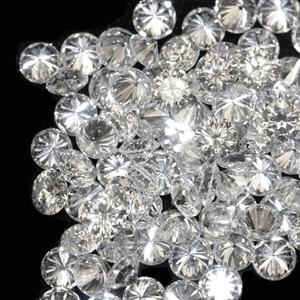 Collar de Joyería Fina Certificado por IGI con Diamantes Naturales Sueltos de 0.80 mm y 1.25 mm, Forma Redonda, Claridad SI-HI - Product Image 2