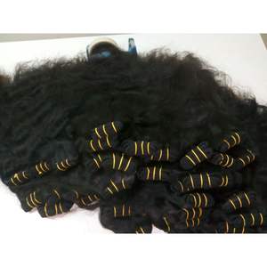 Extensions de cheveux bouclés naturels indiens vierges à 100%, produit capillaire humain, marque de cheveux humains, 10 à 34 pouces - Product Image 2