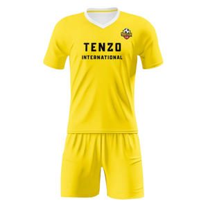 Uniforme de football personnalisé de qualité pro ODM OEM 2025 tendance kit de football respirant léger à séchage rapide ensemble impression numérique en vrac - Product Image 5