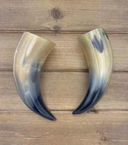 Mug en corne de viking |   Chope à bière artisanale en corne de bœuf véritable |   Support pour tankard en corne de buffle polie, taille personnalisée - Product Image 3