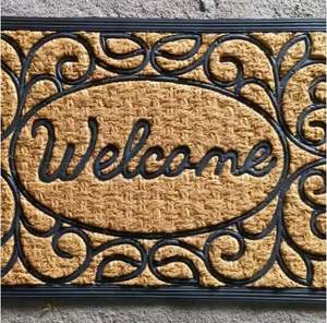 Nordic Modern Home Decor Entrance <b>Doormat</b> Plastic Polyester Sublimation Shoe Mat Welcome Design for Front Door <b>Rubber</b> Material - Product Image 2