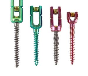 Titanium Pedicle <b>Screw</b> System Spinal Fixation Orthopedic Implant Polyaxial Bone <b>Screws</b> <b>Set</b> Medical Instrument - Product Image 4