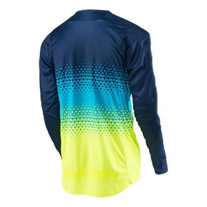 Maillot de course personnalisé OEM, impression par sublimation, maillot de cyclisme professionnel enduro, respirant, séchage rapide, été, % polyester, maillots de VTT - Product Image 2