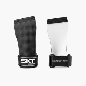 Custom <b>Crossfit</b> Gymnastics <b>Hand</b> <b>Grips</b> Pull Palm Protector No-Hole Anti-Slip Rubber Fingerless Finger Protector No-Chalk Gym Bars - Product Image 5