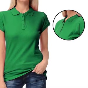 Polo piqué personnalisé pour femme – Vente en gros de chemises de golf respirantes pour femmes – Vêtements de sport à col uni pour dames – Fournisseur OEM de logos - Product Image 6