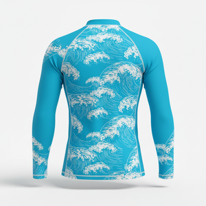 เสื้อรัดรูปแขนยาวสำหรับยูนิเซ็กซ์ เหมาะสำหรับการแข่งขันศิลปะการต่อสู้ บีเจเจ เอ็มเอ็มเอ็ม ยิวยิตสู ฝึกซ้อมกีฬาต่อสู้ - Product Image 2