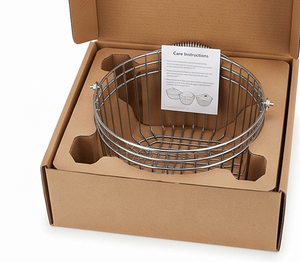Premium Metal <b>Wire</b> <b>Storage</b> <b>Basket</b> With Handle Rectangle Shape Simple Design Multi-Purpose Neatening Container - Product Image 6