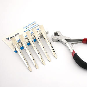 Outils professionnels pour extensions capillaires : pinces de sélection, grandes pinces bec de canard, pinces sectionneuses alligator pour le coiffage - Product Image 2
