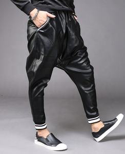 Baghi-pantalones de cuero para hombre, pantalón para correr - Product Image 2