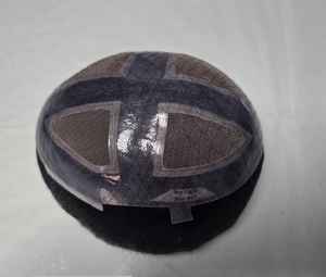 Perruque et toupet pour homme en cheveux indiens Remy de Taz Hair BD avec dentelle frontale Deep Wave et Water Wave, légers et écologiques - Product Image 5