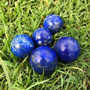 Wholesale Polished Lapis Lazuli Sphere for Love and Healing, Stunning Gemstone Decoration for Home, Office or Meditation Space - Product Image 1
