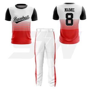 Uniforme de baseball à col rond OEM ODM, tissu doux et respirant, vêtements de sport confortables, nouvel uniforme de baseball à col rond pour équipe - Product Image 6