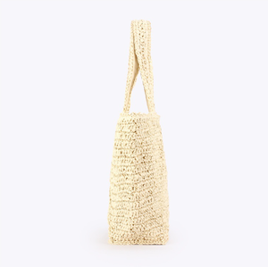 Diffusez de la confiance à chaque sortie avec ce sac polyvalent en fil naturel, conçu pour un look épuré et professionnel. - Product Image 2