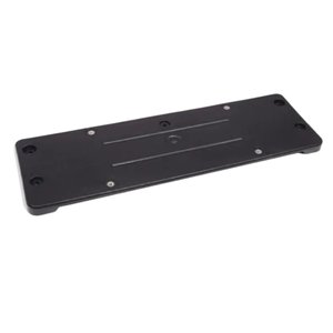 Front Bumper License Plate <b>Bracket</b> For BMW 3 Series E46 LCI 2002-2005 51117110217 Primed Black <b>Plastic</b> Base Factory Wholesale - Product Image 1