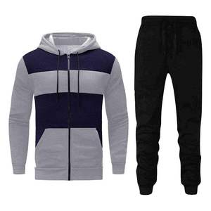 Conjunto de Chándal de Forro Polar con Lavado Ácido en Forma de V Personalizado para Hombre, Transpirable, Ecológico, con Sudadera con Cremallera y Pantalones a Juego, Estilo Urbano - Product Image 5