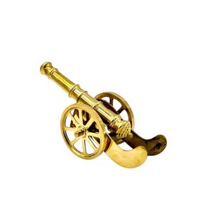Canon en laiton de 4 "pour les décorations Modèle de canon pour l'affichage Produit en laiton véritable Brassware de Thaïlande - Product Image 1